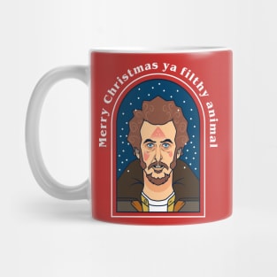 marv wet bandit christmas Mug